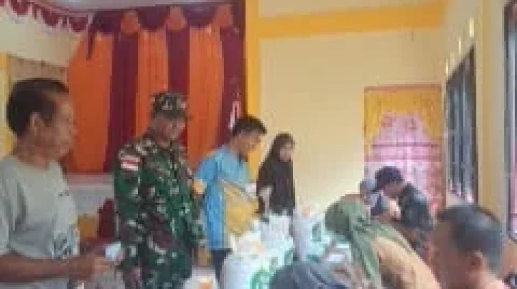 Bantuan Pangan Disalurkan ke 124 KPM