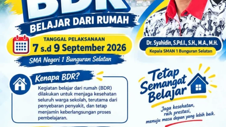 SMAN 1 Bunguran Selatan Terapkan BDR Tiga Hari