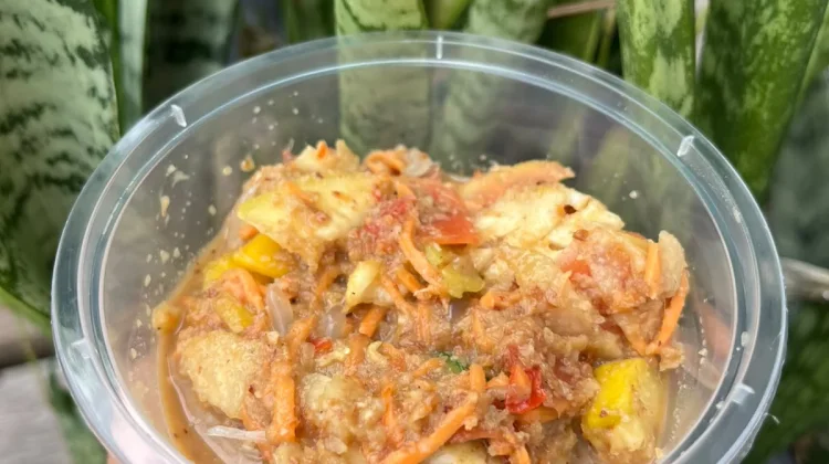 Resep Rujak Serut Kuah Kacang Segar Pedas, Cocok untuk Jualan