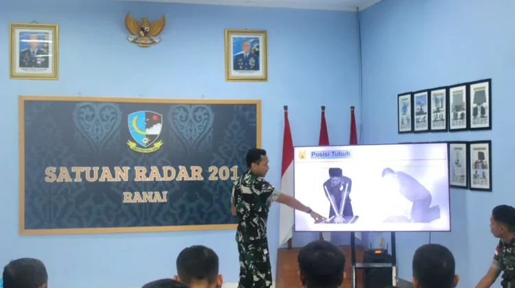 Semangat HUT ke-81 TNI, RSAU Lanud RSA Bekali Satrad 201 Pelatihan BHD