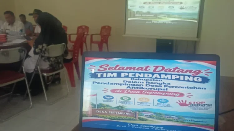 Desa Sepempang Siap Dinilai Tim KPK RI
