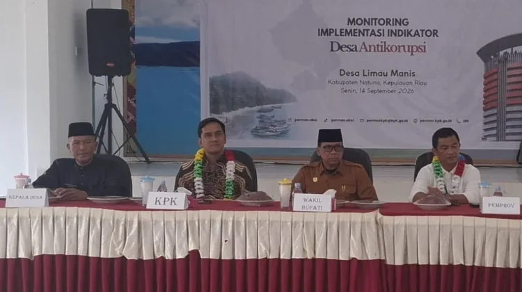 KPK Monitoring Desa Antikorupsi di Limau Manis