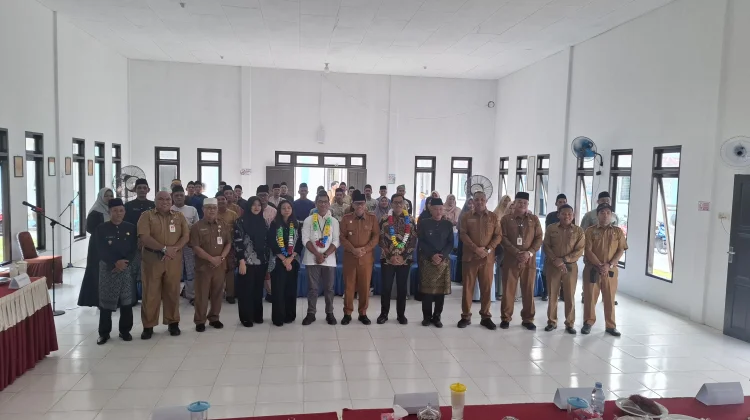 Wabup Natuna Hadiri Monitoring Desa Antikorupsi di Desa Limau Manis