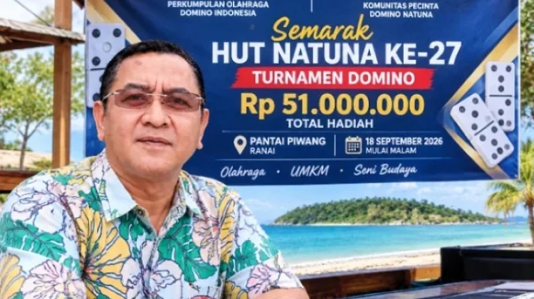 Semarak Hut Natuna ke 27, PORDI natuna akan gelar Turnamen Domino
