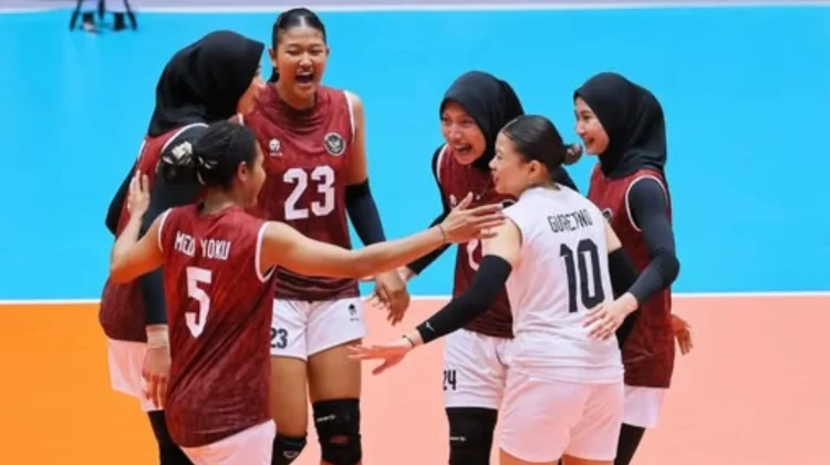 Timnas Voli Putri Indonesia Kunci Tiket Perempat Final Asian Games 2026
