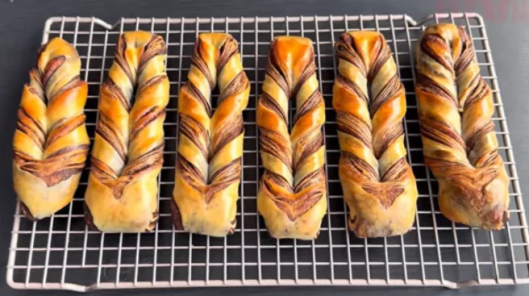 Coklat twist Bread