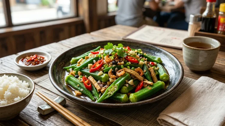 Okra Tumis Taiwan, Cara Mudah Olah Okra Jadi Lezat