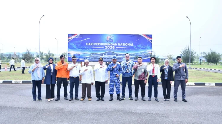 Danlanud RSA Hadiri Upacara Hari Perhubungan Nasional 2026