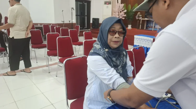 Pegawai RRI Ranai Ikuti Medical Check-Up Tahunan
