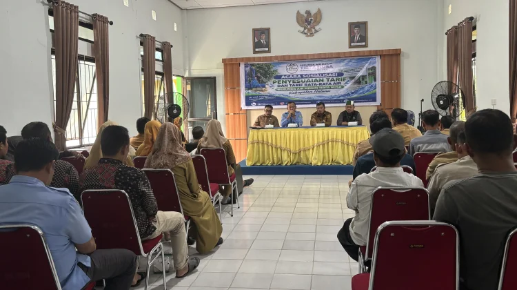 Perumda Tirta Nusa Sosialisasikan Penyesuaian Tarif Air kepada Pelanggan