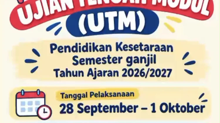 SKB Natuna Gelar Ujian tengah Modul Pendidikan Kesetaraan Semester Ganjil 2026