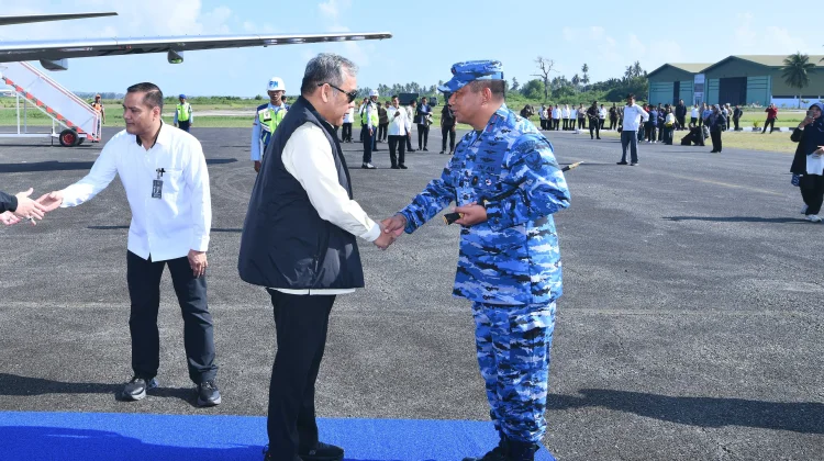 Danlanud RSA Dukung Kunker Ketua MPR RI di Natuna