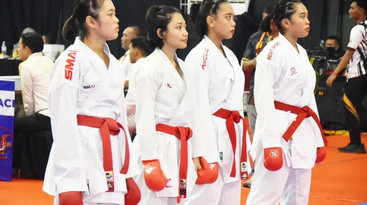 Atlet Karate Lanud RSA Sabet 2 Medali di Kejurnas Piala Panglima TNI