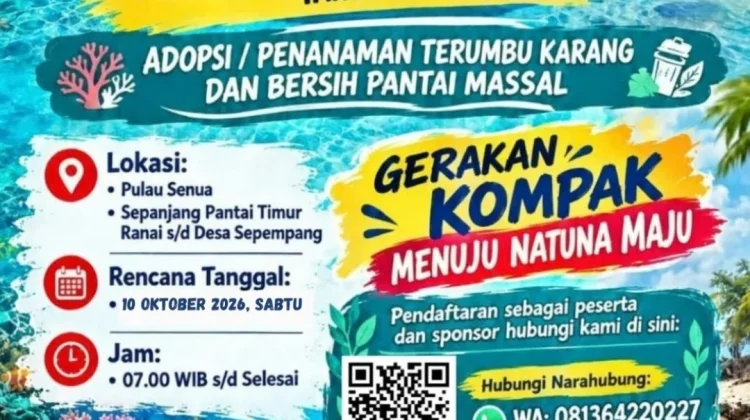 Massal Bakti Lingkungan HUT Natuna Ke-27