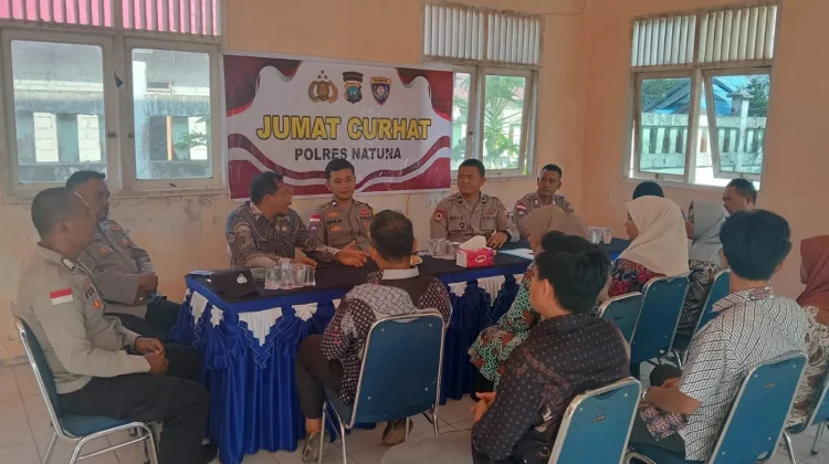 Satbinmas Polres Natuna Serap Aspirasi dan Perkuat Keamanan Lingkungan