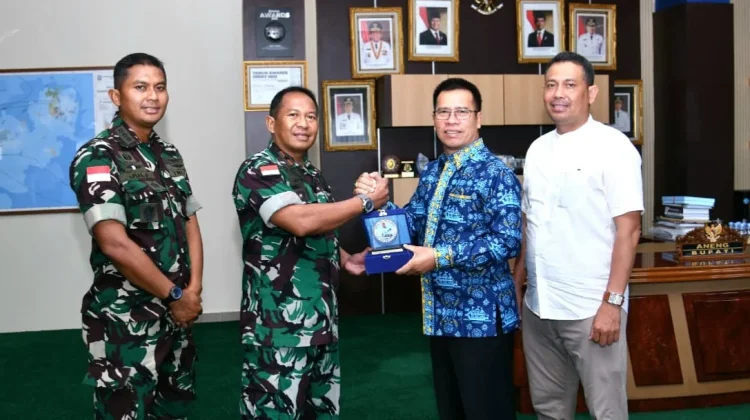 Courtesy Call, Danlanud RSA Natuna Silaturahmi ke Bupati Anambas