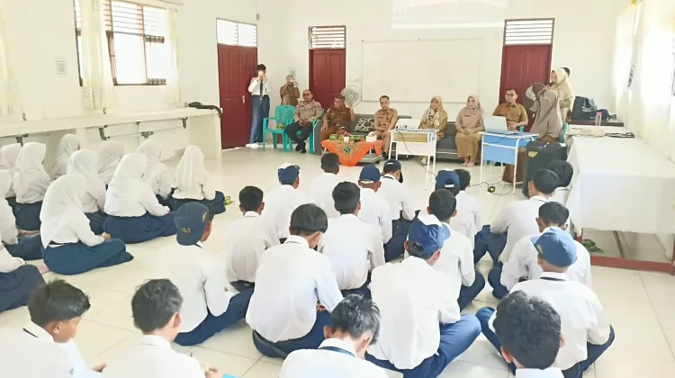 Satbinmas Polres Natuna Edukasi Pelajar Cegah Bullying, TPPO dan Kekerasan Anak