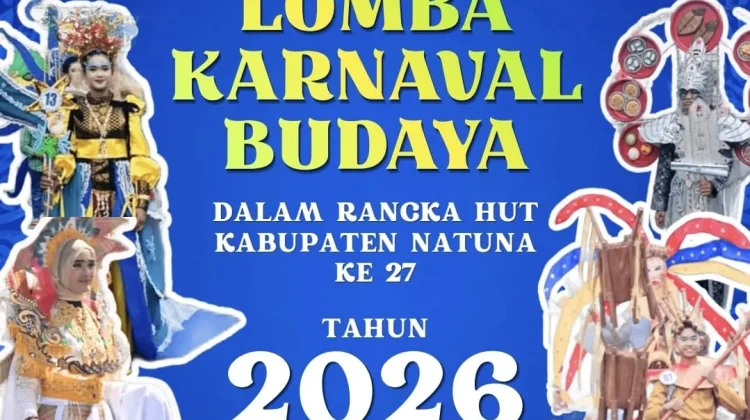 Lomba Karnaval Budaya Meriahkan HUT ke-27 Kabupaten Natuna
