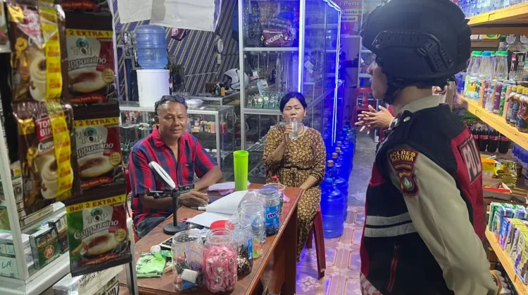Sat Samapta Polres Natuna Jaga Kamtibmas Tetap Kondusif