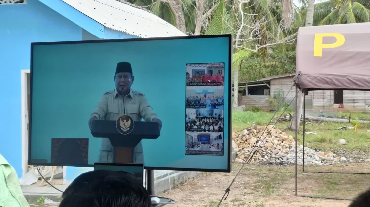 Prabowo Subianto Resmikan SPPG Polri Dukung Gizi Nasional