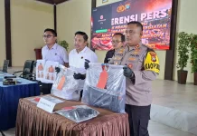 Kapolres Natuna Pimpin Rilis Pengungkapan Kasus Dugaan Korupsi
