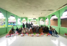 HMI Natuna Salurkan Sembako untuk Warga