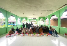 HMI Cabang Natuna Gelar Pembagian Sembako