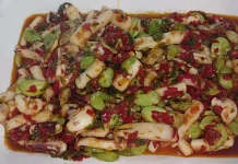 Resep Sotong Petai Balado Ala Ani