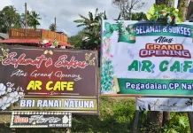 Grand Opening AR Cafe Awali dengan Berbagi Bersama Anak Yatim