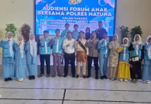 Polres Natuna Audiensi Bersama FAN, Perkuat Upaya Perlindungan Anak Daerah