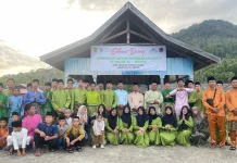 Rombongan Kafilah Muhibbah di Masjid Al-Midror TanjungKumbik Utara