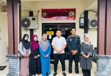 Dukung Kegiatan Safari Ramadhan, DEMA STAI Natuna Silaturahmi Ke-Polres Natuna