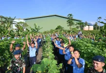 Lanud RSA Natuna Dukung Program Ketahanan Pangan Nasional