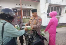 Polres Natuna Berbagi Takjil Warnai Ramadhan Ranai