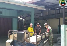 Ramadan, Babinsa Desa Batu Belanak Pererat Silaturahmi Warga