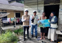 PLN ULP Natuna Sambungkan Listrik Gratis untuk Warga Ceruk