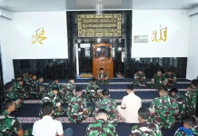 Ibadah Pagi Perkuat Semangat Personel Lanud RSA Natuna