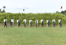 Latihan Menembak Sebagai Kesiapan Pengamanan