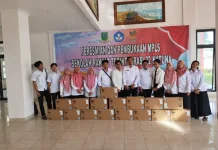 Sekolah Rakyat Natuna Terima 17 Laptop