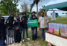 Dompet Dhuafa Natuna Borong Dagangan UMKM Ramadhan