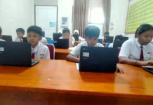 Pelaksanaan Gladi TKA Tingkat SD di SDN 005 Sepempang
