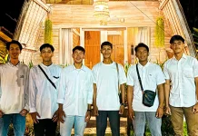 Momen Buka Bersama dengan Teman Atlet Voli Natuna di Pendopolawas