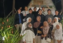 Keseruan Buka Bersama Alumni SMP Nurul Jannah 2019 di Pendopo Lawas