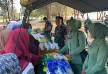 Kodim 0318/Natuna Gelar Bazar Murah untuk Masyarakat