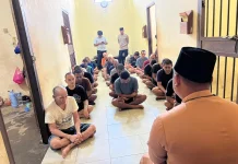 Satbinmas Polres Natuna Gelar Da’i Kamtibmas Bagi Tahanan