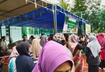 Pasar Murah di Cemaga Bantu Warga Penuhi Kebutuhan Ramadan