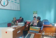 Babinsa Kadur Perkuat Sinergi Desa