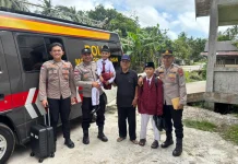 Polres Natuna Pererat Hubungan Dengan Sekolah Rakyat jelang Idul Fitri