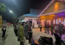 Sinergi TNI–Polri dan FKPK Midai Gelar Patroli Dialogis jelang Idul Fitri 1447 H
