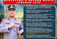 Kapolres Natuna Sampaikan Pesan Kamtibmas Mudik Lebaran 2026 kepada Masyarakat